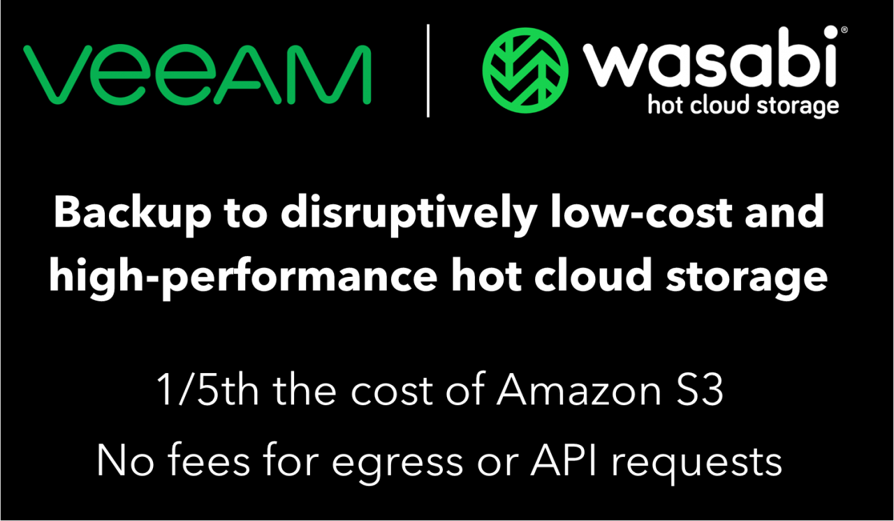 Wasabi Hot Cloud Storage CHI Corporation